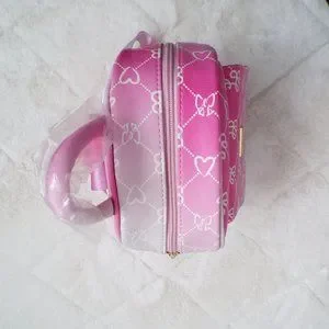 Luv Betsey Pink White Ombre Logo, Small Adult Backpack with Front Pocket Stylish Betsey Johnson | Bags | Luv Betsey Pink White Ombre Logo  main image 2